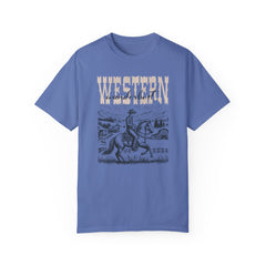 Vintage Style Cowboy Graphic Shirt - Stylish T Shirt