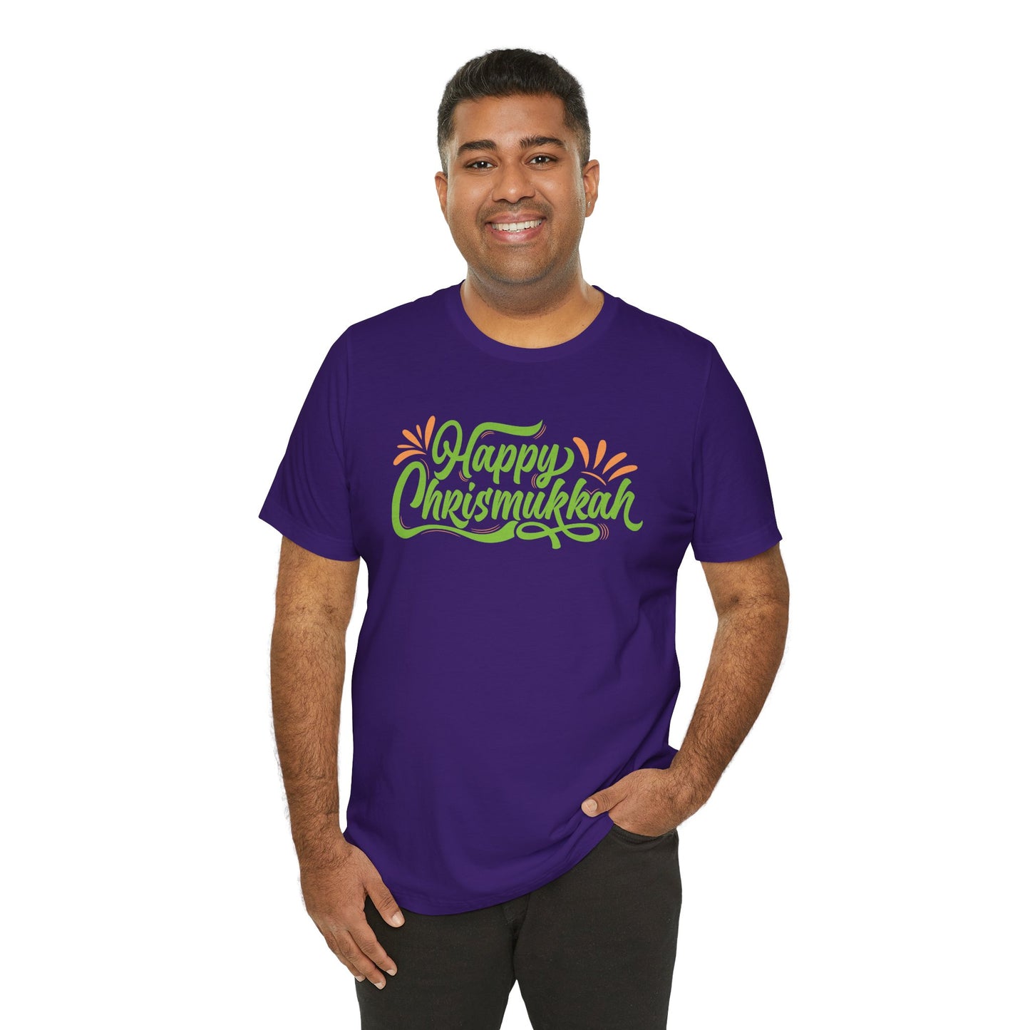 Happy Christmukka - Unisex Jersey Short Sleeve Tee