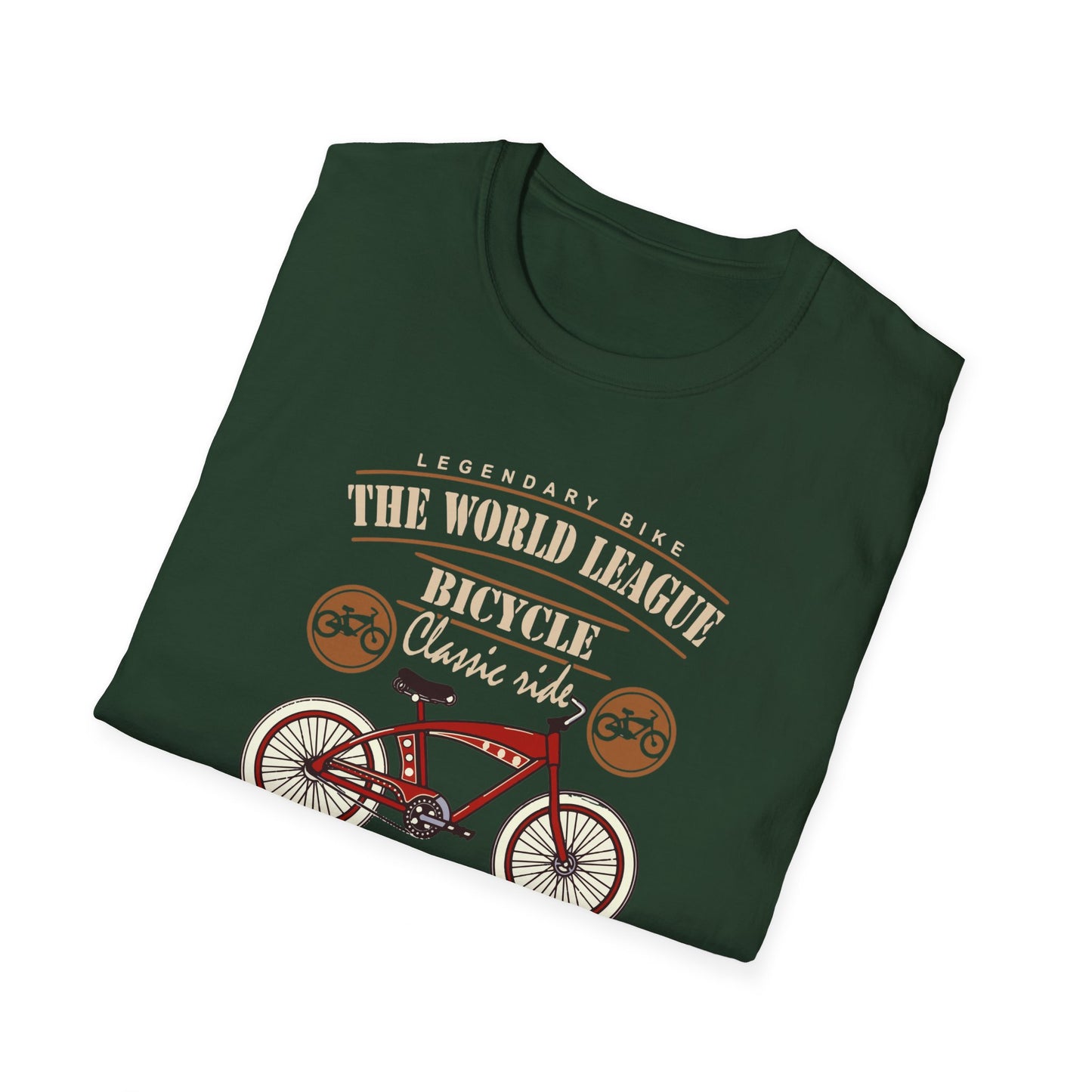 Legendary Bike World Craftsmanship Unisex Softstyle T-Shirt