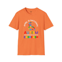 Autism awareness tee, softstyle, unisex autism shirt, short sleeve autism tee, shirt for autism, support autism shirt, gift for autistic kid