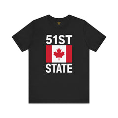 Short Sleeve Tee Canadian Humor Shirt 51st State