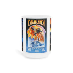 Casablanca Movie Mug,film lover gift,classic movie,Hollywood mug,vintage film,Bogart fan gift,Bergman fan gift, film noir mug,Oscar Winning