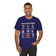 Motivational Kids Tee - I Can Do Hard Things - Unisex Jersey Shirt, Uplifting Gift for Children, Inspirational Apparel, Back to [...]