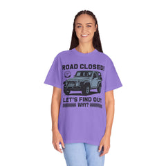 Unisex Jeep Adventure T-Shirt – Road Closed! Let's Find Out Why?