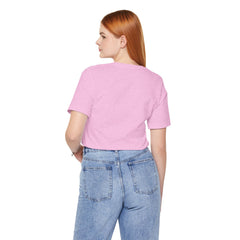 In October We Wear PINK, Breast Cancer Awareness - Graphic Unisex Jersey Short Sleeve Tee