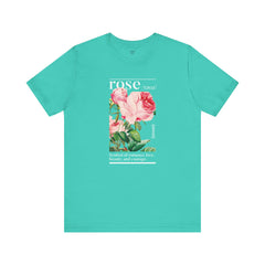 Rose Definition Unisex Tee - Symbol Of Romance, Love, Beauty And Courage