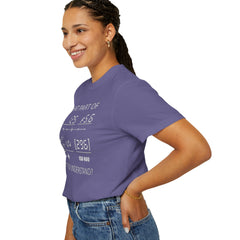 CAMERA DISPLAY, Graphic Unisex Garment-Dyed T-shirt