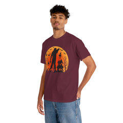 CEMETERY ZOMBIE! Graphic Unisex Heavy Cotton Tee