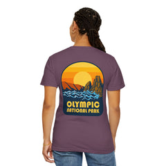 Olympic National Park Unisex T-Shirt, Vintage Graphic Tee, Nature Lover Gift, Travel Souvenir, Outdoor Adventure Apparel, Unisex Casual Wear