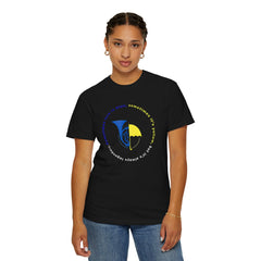 Blue French Horn & Yellow Umbrella T-Shirt — HIMYM Fan Tee