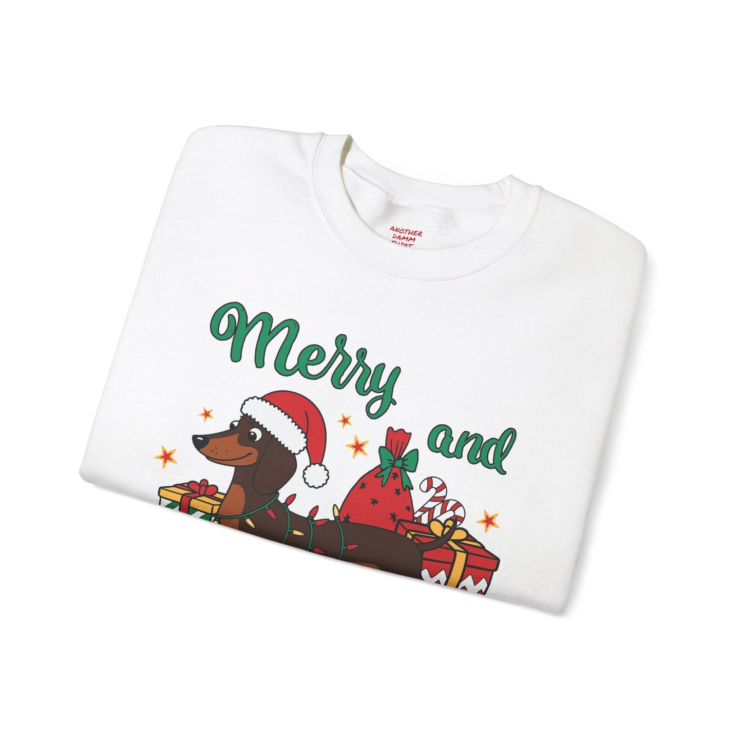 Dachsund Christmas - Unisex Heavy Blend™ Crewneck Sweatshirt