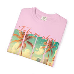 Summer Vibes Graphic T-Shirt - "Take Me Where Summer Never Ends"