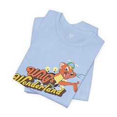 Willy's Wonderland Unisex Tee, Fun Graphic Tee, Casual Shirt, Gift for Fans, Summer Outfit, Movie Inspired Apparel
