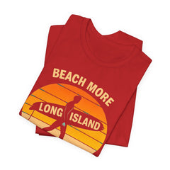 Ditch Plains Beach Vibes Unisex Tee - Surf's Up Long Island | Summer Shirt