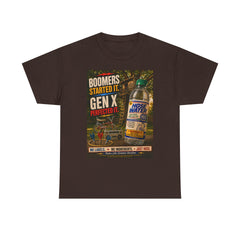 Boomers Started It. Gen X Perfected It. Vintage Hose Water Bottle Graphic Tee