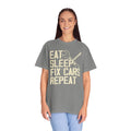 Eat Sleep Fix Cars Repeat, Comfort Colors Unisex Relaxed Fit T Shirt