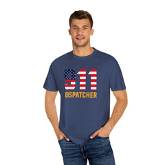Vintage 911 Dispatcher Garment Dyed T-Shirt