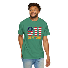 Vintage 911 Dispatcher Garment Dyed T-Shirt