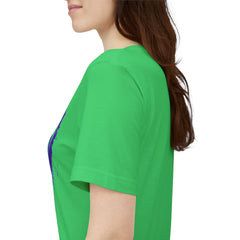 Galaxy Heart Tee — Purple or Green Splatter Heart T-Shirt