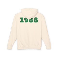 Russell Sage College Mascot Unisex Hoodie - Russell Sage Purple Cow, Red Devil, Golden Horseshoe, Blue Angel Design