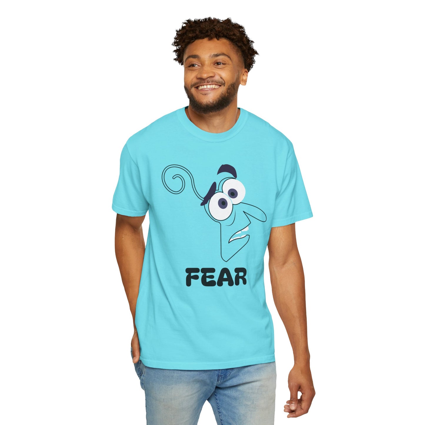 FEAR Emotion Graphic Unisex Comfort Colors Garment Dyed T Shirt