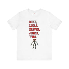 Unisex Jersey Tee - Retro Demogorgon Monster Design for Fans of Adventure & Fantasy