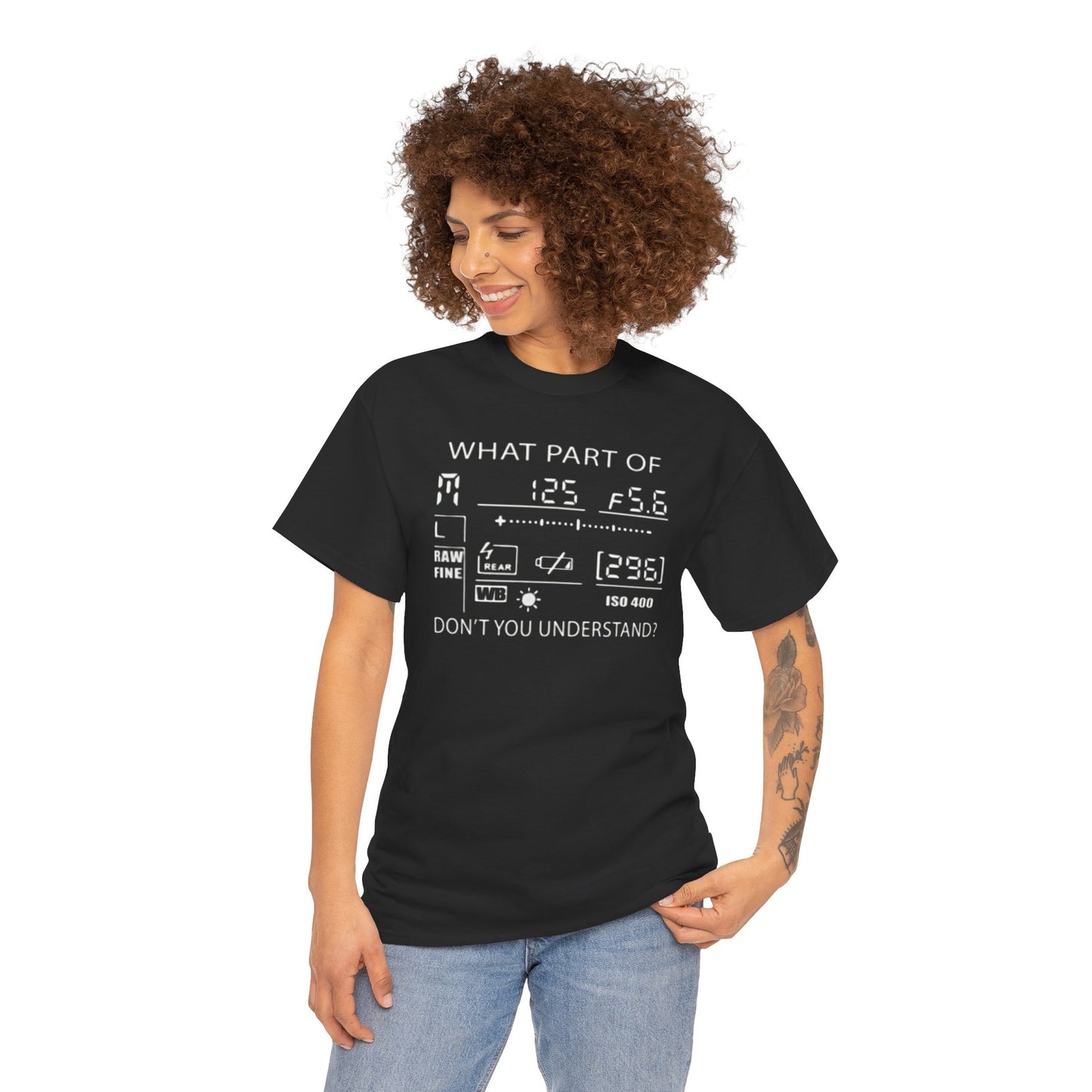 SLR CAMERA DISPLAY, Graphic Unisex Garment-Dyed T-shirt