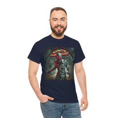 ZOMBIE STAFF WORKER! Graphic Unisex Heavy Cotton Tee