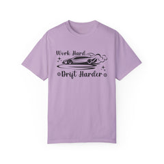 Sports Car Drift Unisex T-Shirt - Work Hard, Drift Harder