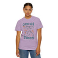 Whales and Dolphins, Ocean Vibes -  Graphic Unisex Garment-Dyed T-shirt