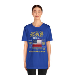 Hands-On Democracy Graphic Tee - Unisex