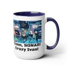 Hunt For Red October Quote Mug,Courtney B Vance fan,Submariner Gift,SONAR Tech Jonesy,Pride Runs Deep,Submarine Movie Gift,Silent Service