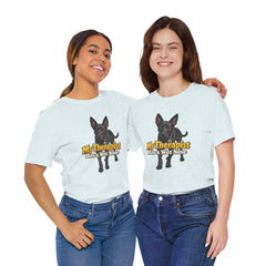 My Therapist Has A Wet Nose Personalized with your dog(s) image T-Shirt