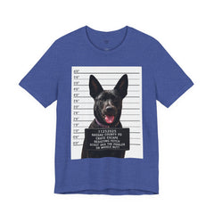 K9 Mugshot Personalized with your Dog T-Shirt
