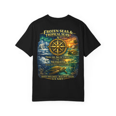 Navy "Frozen Seas & Tropical Seas" T-Shirt — U.S. Navy Blue Nose and Shellback Tribute