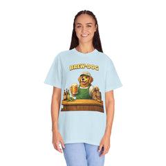 Golden Retriever Brewer Beer T-Shirt — Cute Brew-Dog Graphic Tee