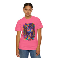 Mystical Psychedelic Moonlit Forest T-Shirt