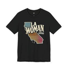 LA Woman, The Doors - Graphic Unisex Jersey Short Sleeve Tee