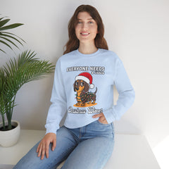 Everyone needs a little Christmas weiner - Unisex Heavy Blend™ Crewneck Sweatshirt