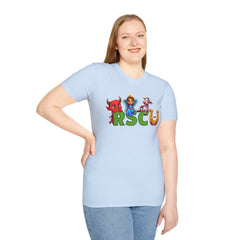 Russell Sage College Mascots Unisex T-Shirt - Personalize your shirt with your grad year by entering it in the notes field before you hit the checkout button