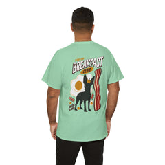 Breakfast Club Dog T‑Shirt — Retro Bacon & Eggs Graphic Tee