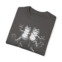 Frog Dancing Its Real, Retro Graphic Shirt, 90s Frog Tee, Nature Shirt, Dancing Frog Tee, Frog Lovers, Vintage Style Relaxed Fit T-shirt
