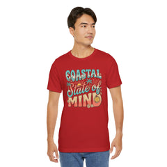 Coastal State of Mind Tee — Retro Beach Graphic T-Shirt