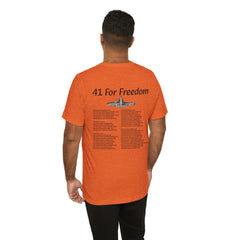 41 For Freedom FBM Fleet Ballistic Missile Submarine Unisex Jersey Short Sleeve Tee