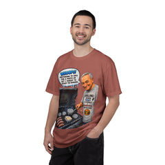Grill Master Grandpa Funny BBQ T-Shirt — "Whoops! Pretending to Grill for a Photo" Graphic Tee
