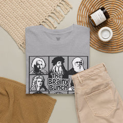 The Brainy Bunch Tee — Vintage Scientist Portraits Graphic T-Shirt