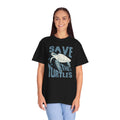 Sea Turtles, Save The Turtles -  Graphic Unisex Garment-Dyed T-shirt