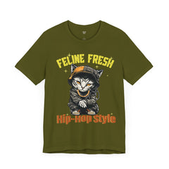 Funny Feline Fresh Hip Hop Style - Graphic Tee