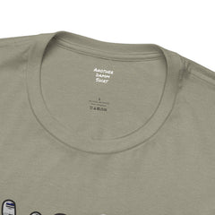 Peace Love Back The Blue in Alabama, Graphic Unisex Short Sleeve Tee