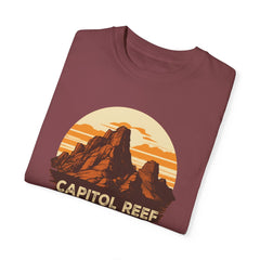 Capitol Reef National Park Graphic, Comfort Colors Soft Relaxed Fit Unisex Garment-Dyed T-shirt